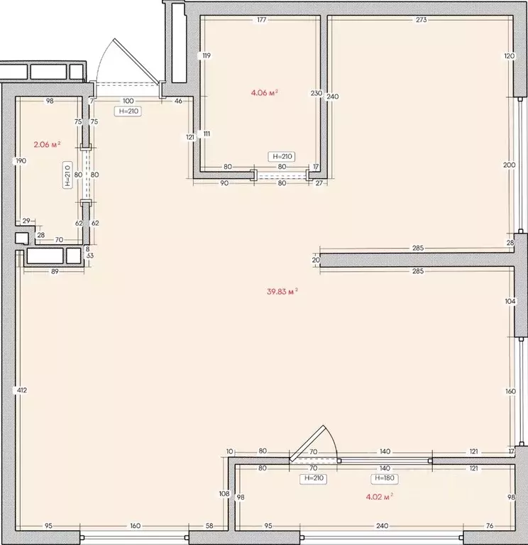 2-к кв. Приморский край, Владивосток ул. Нейбута, 135с3 (48.9 м) - Фото 0