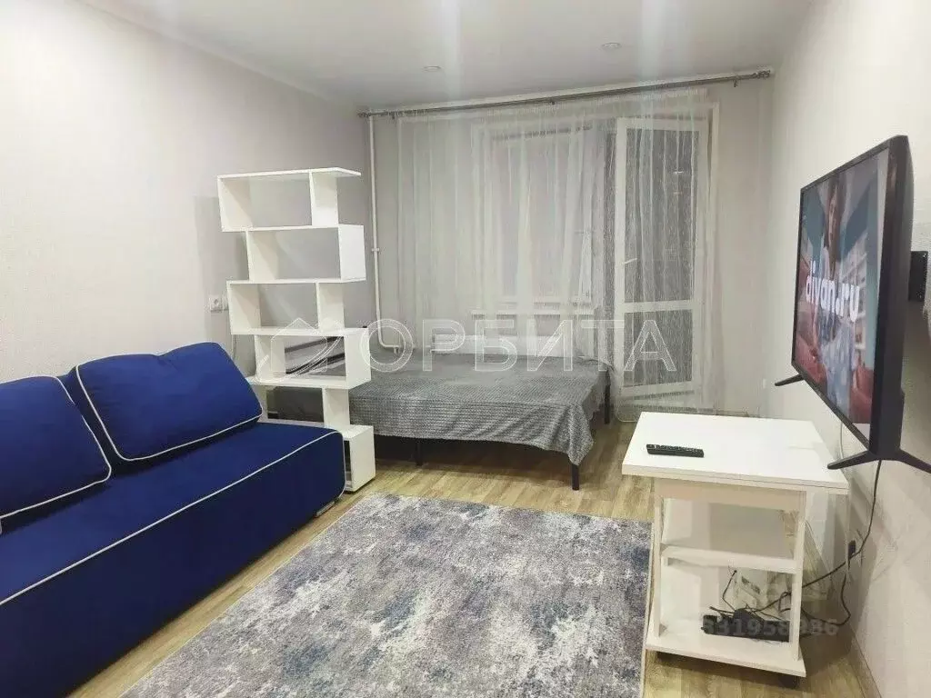 Студия Тюменская область, Тюмень ул. Тимофея Чаркова, 28 (26.9 м) - Фото 1
