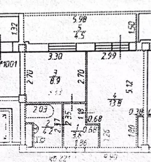 Продаётся 2-к квартира, 30.5 м - Фото 1