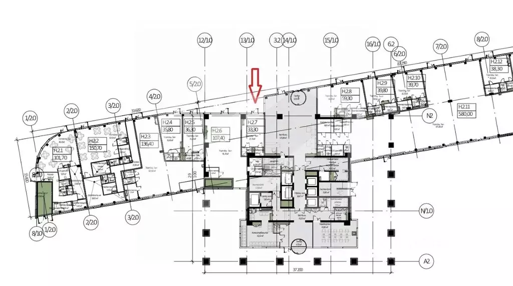 Торговая площадь в Москва просп. Мира, 222 (33 м) - Фото 2