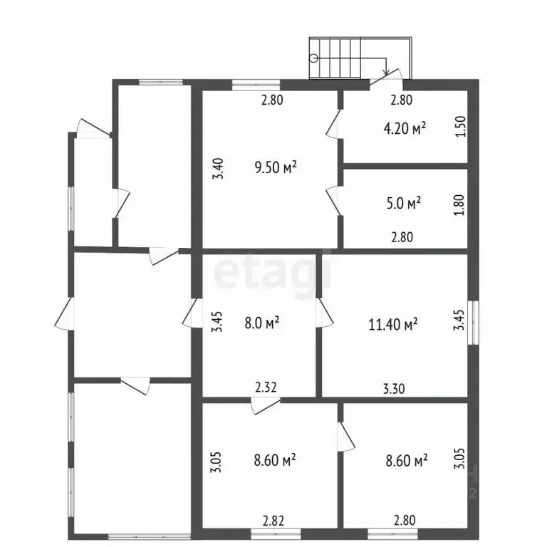 Дом в Костромская область, Галич ул. Воронова, 37 (57 м) - Фото 2