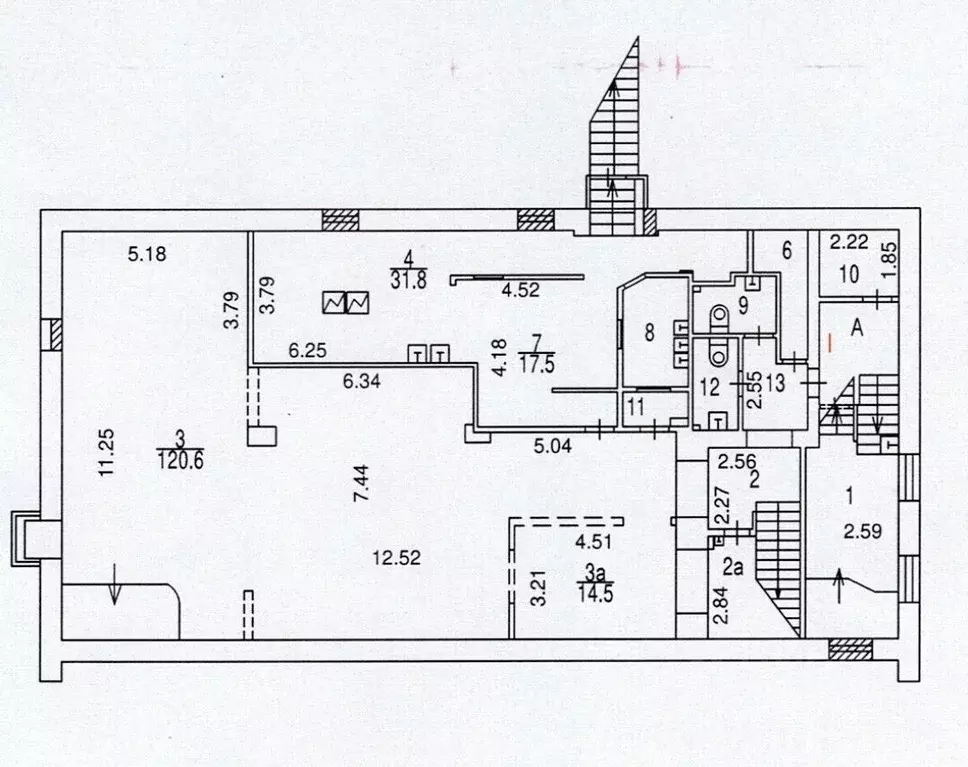 Помещение свободного назначения в Москва ул. Гарибальди, 23/54 (280 м) - Фото 2