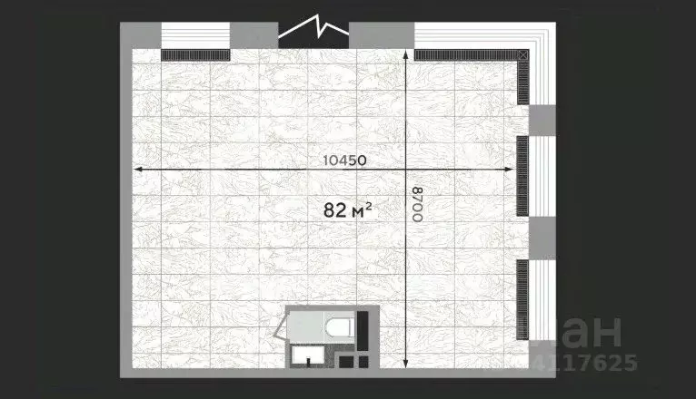 Торговая площадь в Москва ул. Зорге, 9Ак7 (82 м) - Фото 1