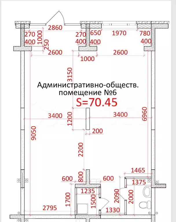 Свободного назначения, 70.7 м - Фото 0