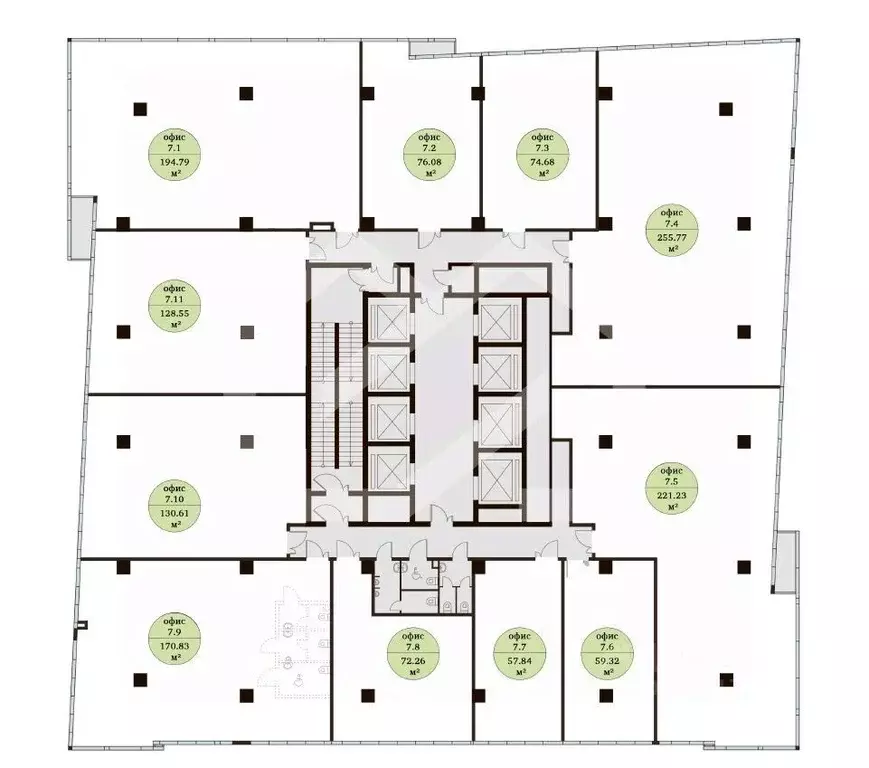 Помещение свободного назначения в Москва ул. Неверовского, 10С3 (58 м) - Фото 2