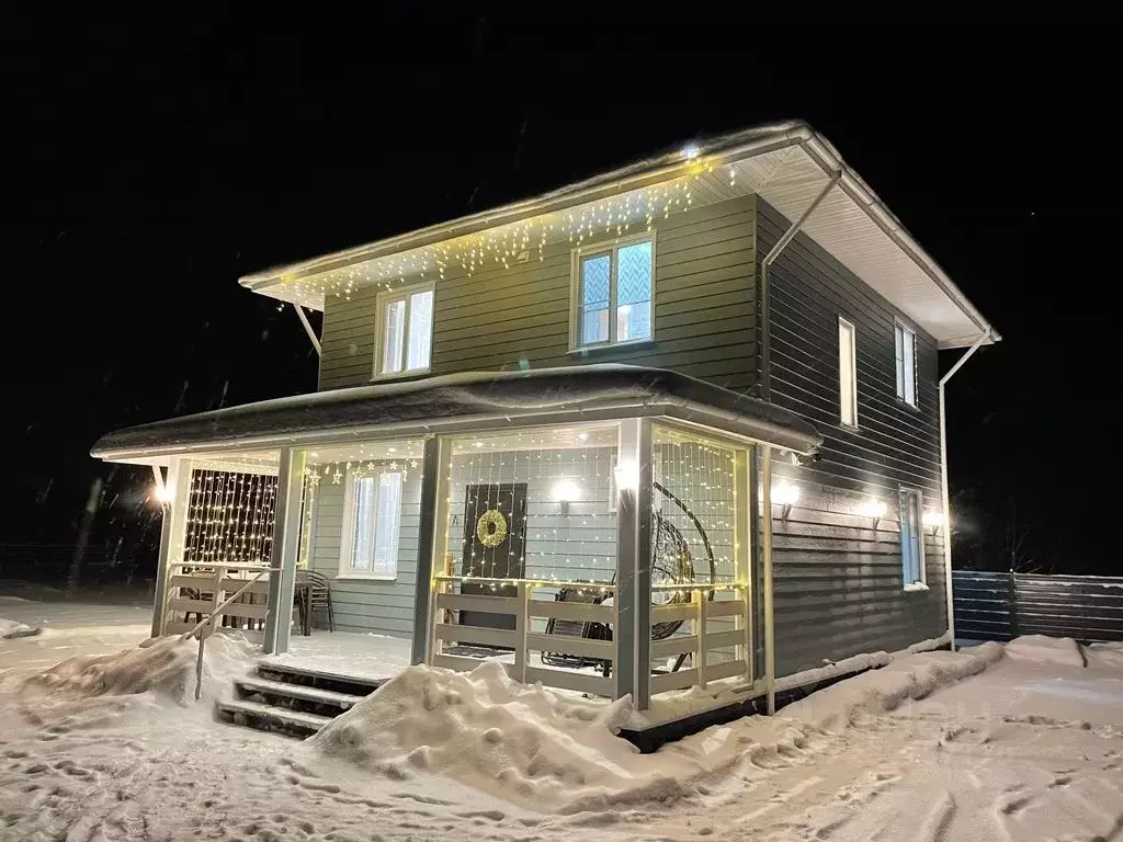 Дом в Ленинградская область, Приозерский район, Ларионовское с/пос, ... - Фото 1