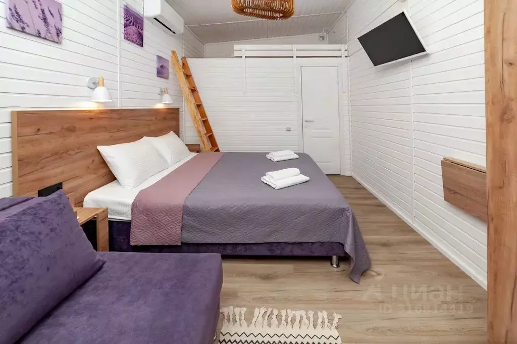 Комната Крым, Сакский район, Новофедоровка пгт ул. Трудовая, 13 - Фото 1