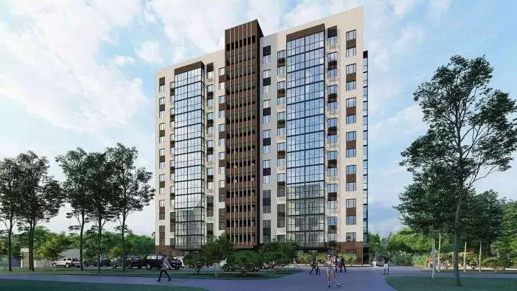 3-к кв. Воронежская область, Воронеж ул. Курчатова, 26Б (87.5 м) - Фото 1