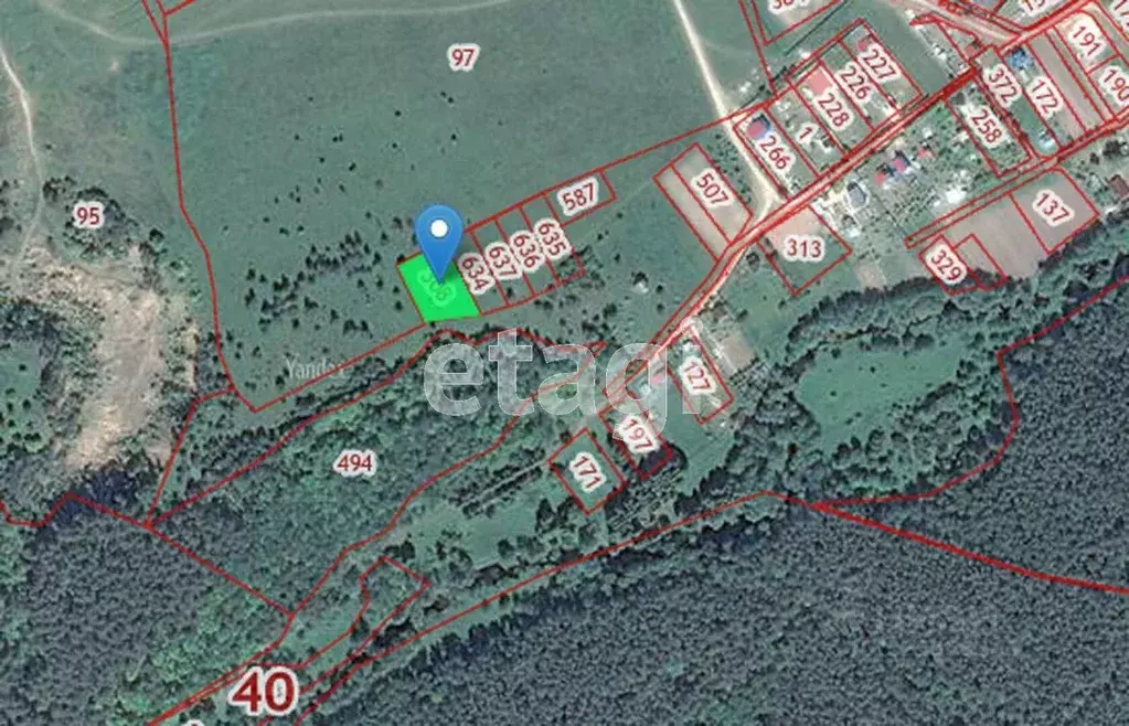 Участок в Калужская область, Бабынинский муниципальный округ, ... - Фото 1