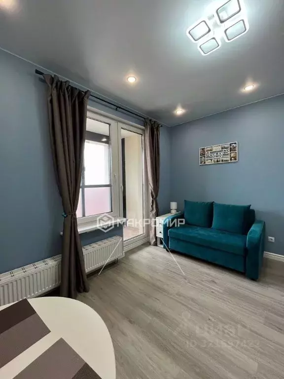 Студия Санкт-Петербург ул. Чирикова, 5 (20.4 м) - Фото 1