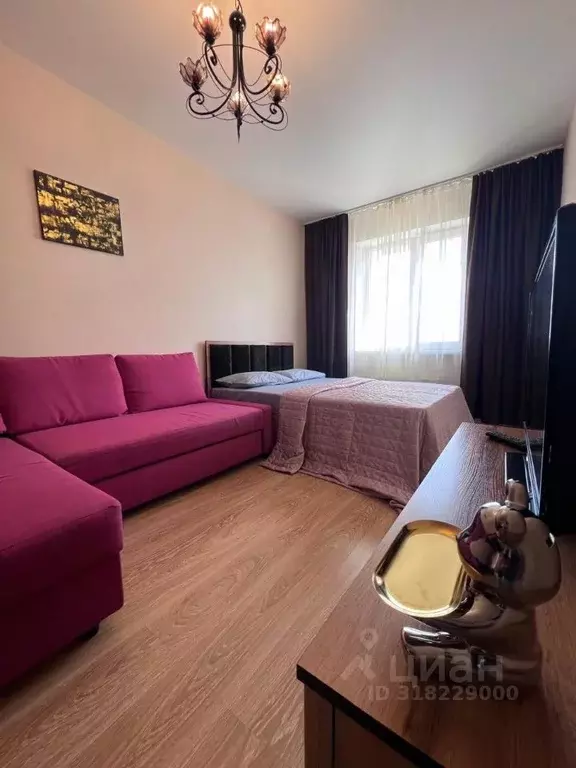 1-к кв. Татарстан, Казань Чистопольская ул., 61б (49.0 м) - Фото 1