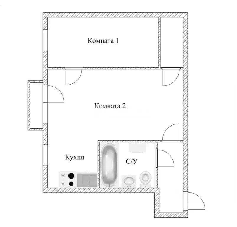 2-к кв. Москва ул. Коминтерна, 3К2 (44.7 м) - Фото 2