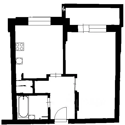 1-к кв. Татарстан, Казань ул. Айрата Арсланова, 12/2 (43.0 м) - Фото 2
