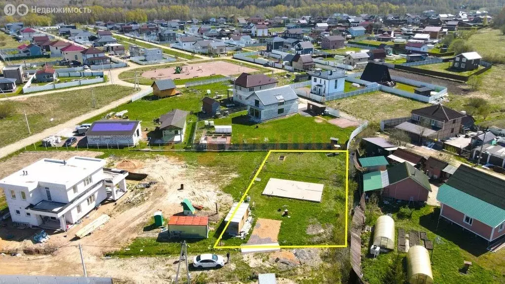 Участок в Горбунковское сельское поселение, территория Разбегаево (7.5 ... - Фото 1