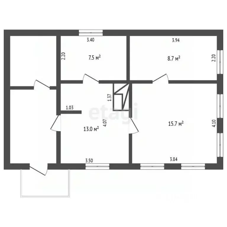 Дом в Кемеровская область, Кемерово Узкоколейная ул., 25 (45 м) - Фото 0