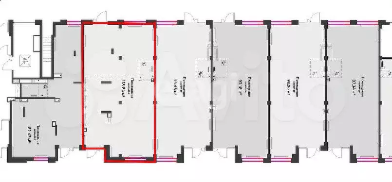 Сдам помещение свободного назначения, 118.84 м - Фото 0