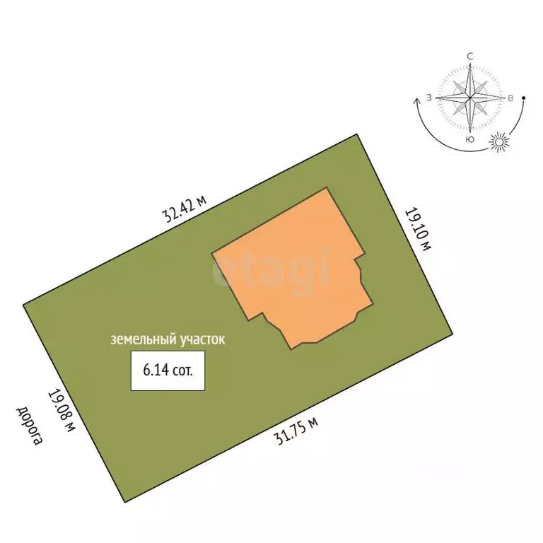 Дом в Севастополь Балаклавский муниципальный округ, с. Ушаково, ул. ... - Фото 2