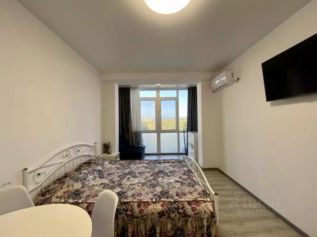 Студия Севастополь ш. Фиолентовское, 134к6 (27.0 м) - Фото 1