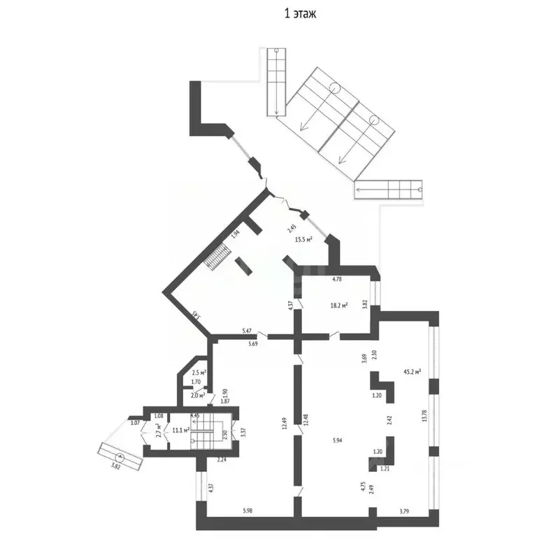 Помещение свободного назначения в Тюменская область, Тюмень ул. ... - Фото 2