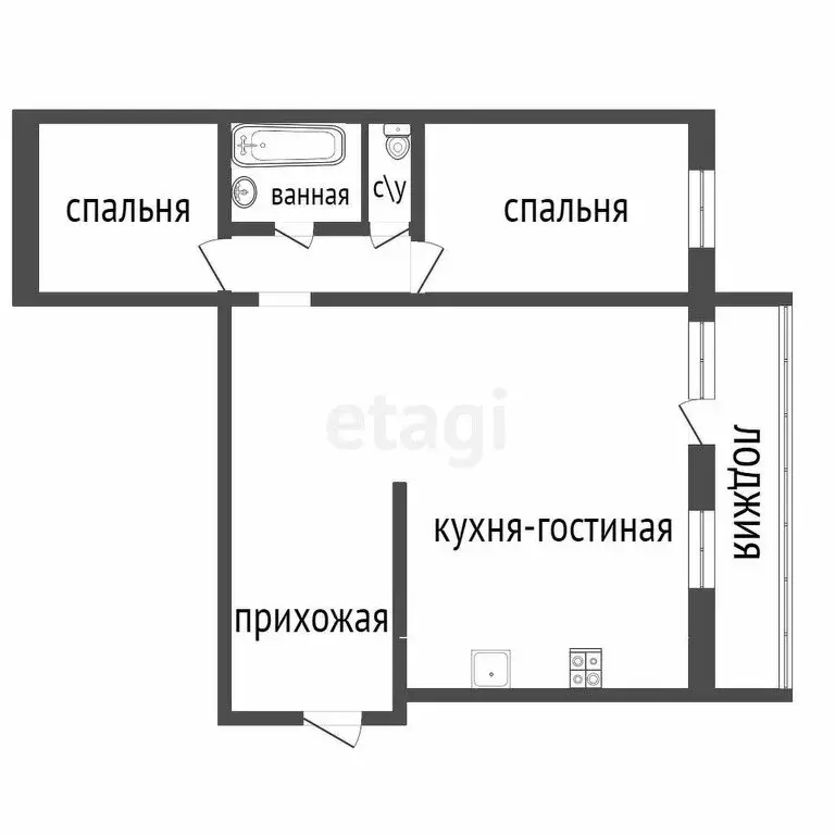 3-комнатная квартира: Ульяновск, Панорамная улица, 75 (68.5 м) - Фото 0