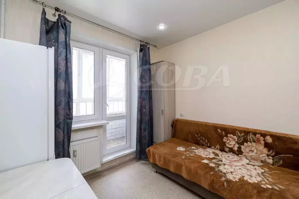 Студия Тюменская область, Тюмень ул. Новоселов, 107к2 (15.1 м) - Фото 1