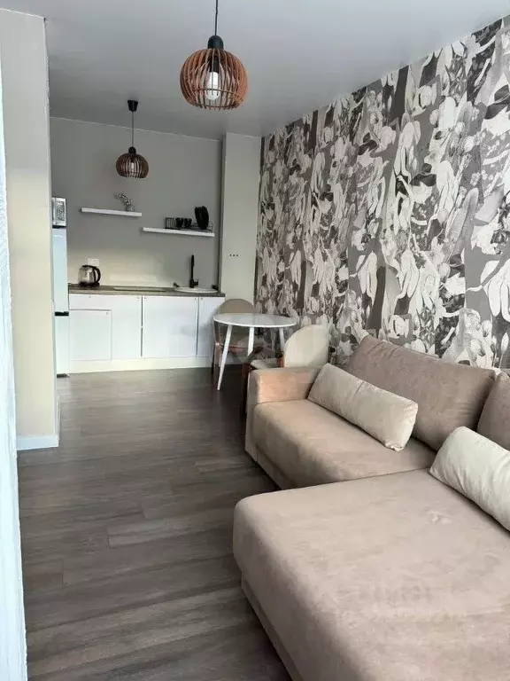 Студия Тюменская область, Тюмень ул. Первооткрывателей, 14 (24.0 м) - Фото 1