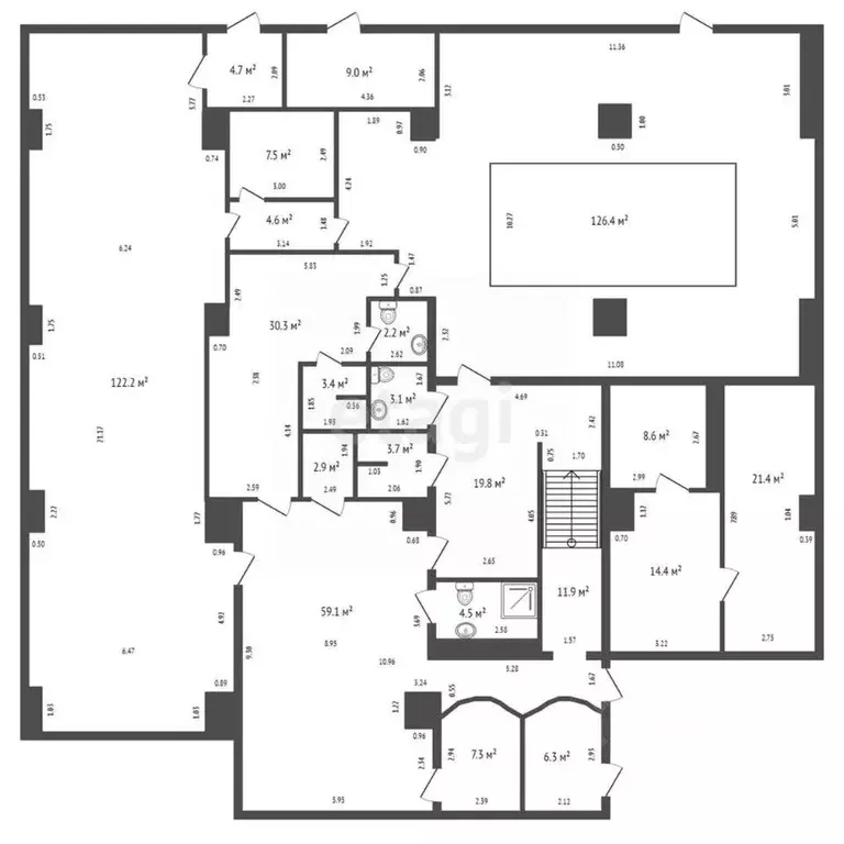 Офис в Красноярский край, Красноярск ул. 60 лет Октября, 90 (473 м) - Фото 2