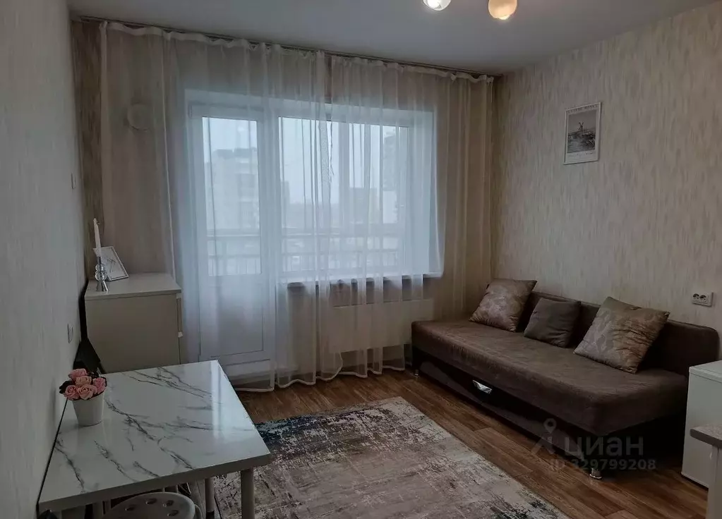Студия Новосибирская область, Новосибирск ул. Титова, 256 (22.0 м) - Фото 2