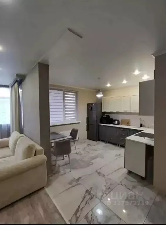 1-к кв. Краснодарский край, Краснодар ул. Архитектора Ишунина, 7/1к2 ... - Фото 2