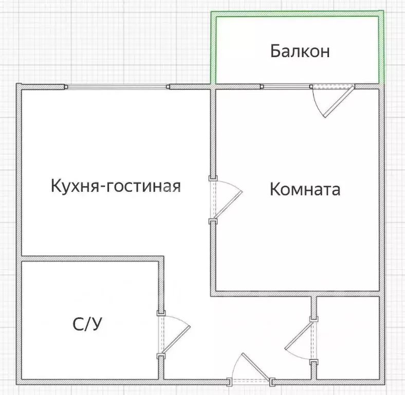 1-к кв. Приморский край, Владивосток ул. Зеленый Бульвар, 21 (37.0 м) - Фото 1