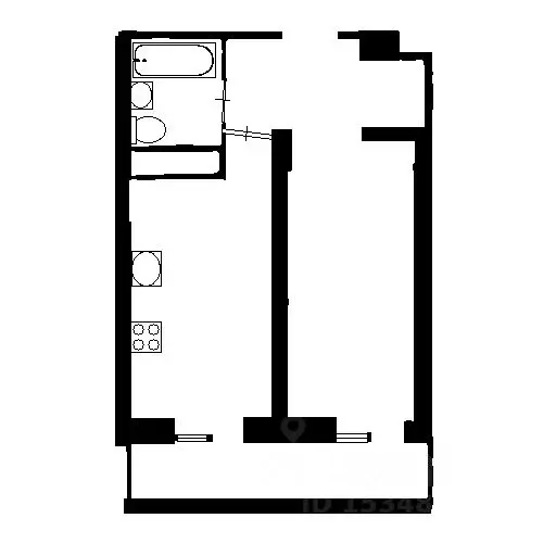 1-к кв. Краснодарский край, Краснодар Старокубанская ул., 124 (43.0 м) - Фото 1