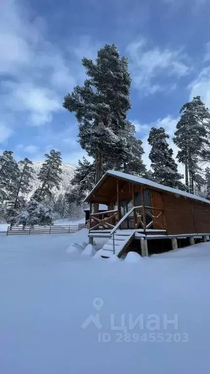 Дом в Карачаево-Черкесия, Зеленчукский район, с. Архыз  (34 м) - Фото 1