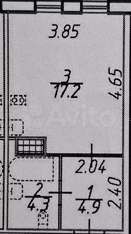 Квартира-студия, 26,4 м, 13/19 эт. - Фото 0