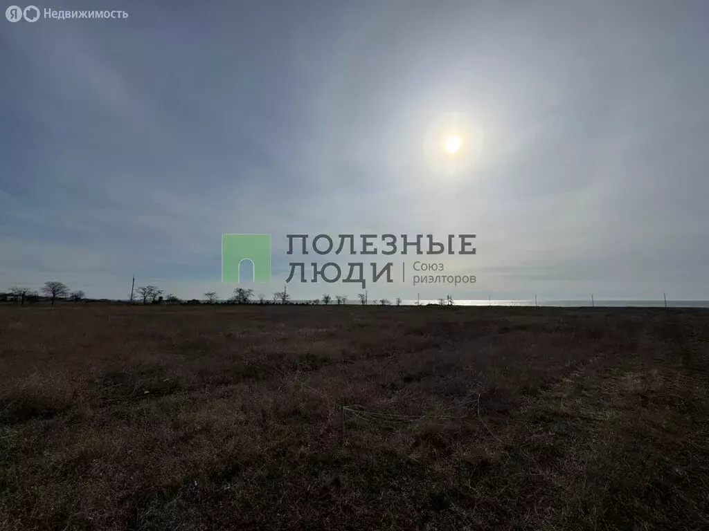 Участок в Черноморский район, село Окунёвка (6 м) - Фото 1