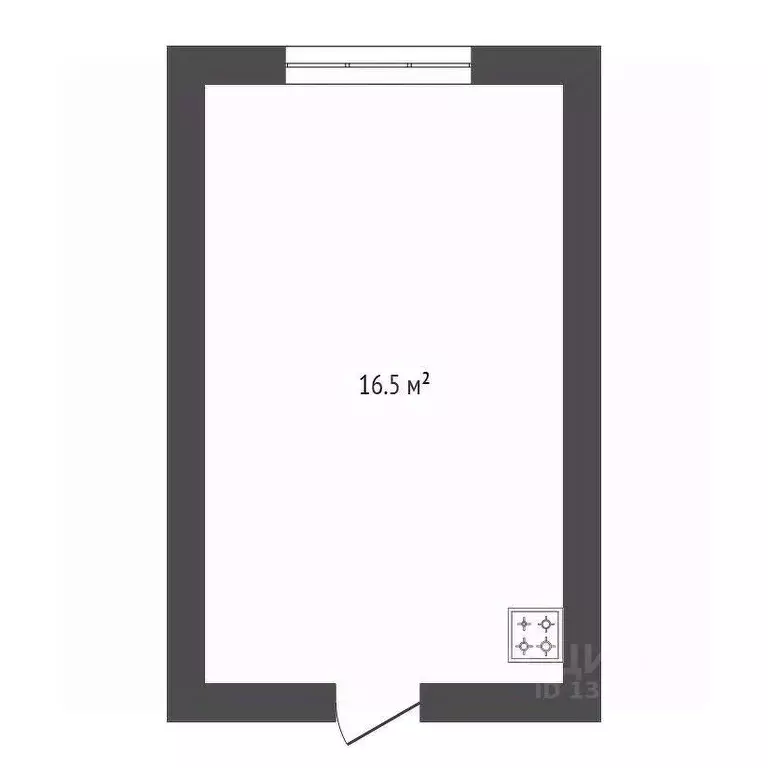 Комната Амурская область, Благовещенск ул. Лазо, 65 (16.5 м) - Фото 2