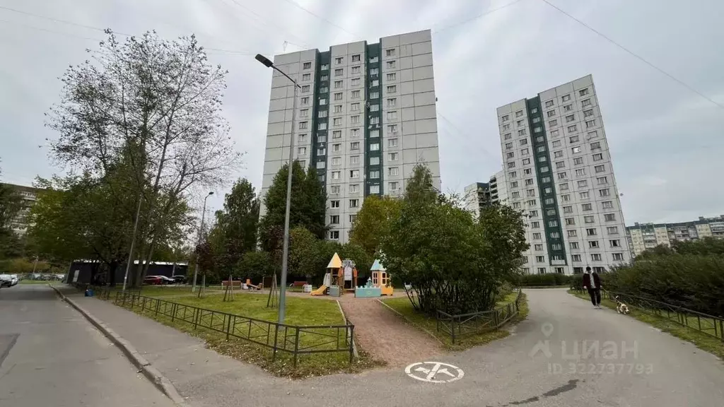 Комната Санкт-Петербург ул. Маршала Новикова, 13 (33.8 м) - Фото 1