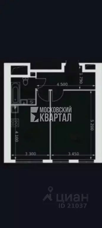 1-к кв. Москва ул. Академика Волгина, 2 (40.0 м) - Фото 2