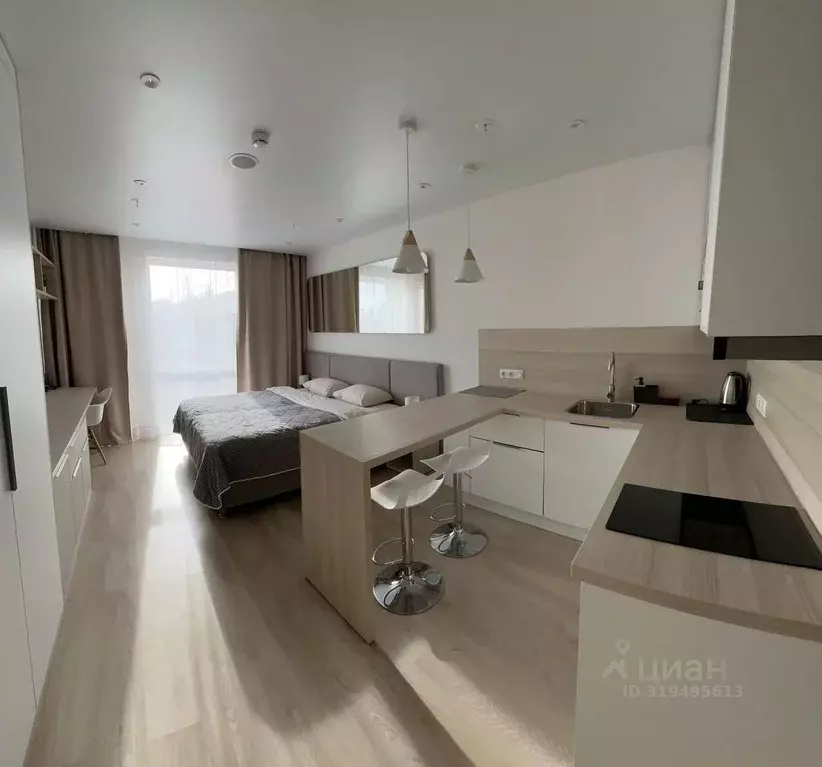 Студия Санкт-Петербург Социалистическая ул., 21 (29.0 м) - Фото 1