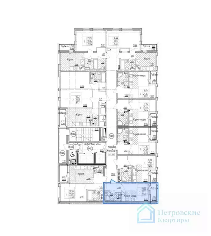 Квартира-студия: Санкт-Петербург, Кубинская улица, 82к3с1 (21.7 м) - Фото 0