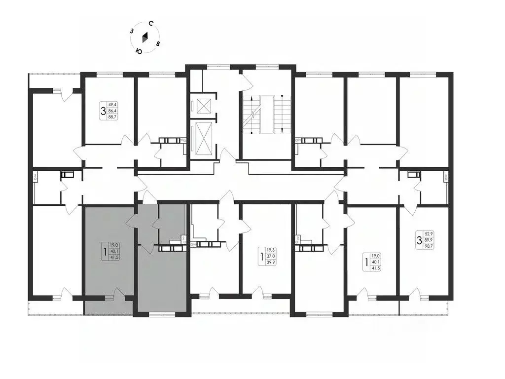 1-к кв. Воронежская область, Воронеж Первое Мая мкр, Май жилой ... - Фото 2