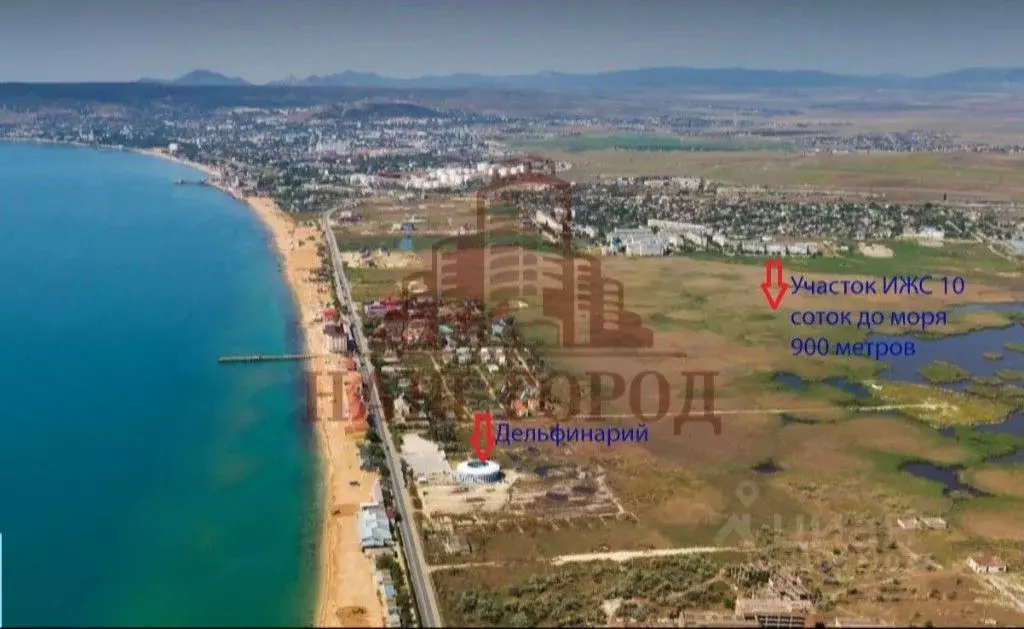 Участок в Крым, Феодосия ул. Казантипская (10.0 сот.) - Фото 2