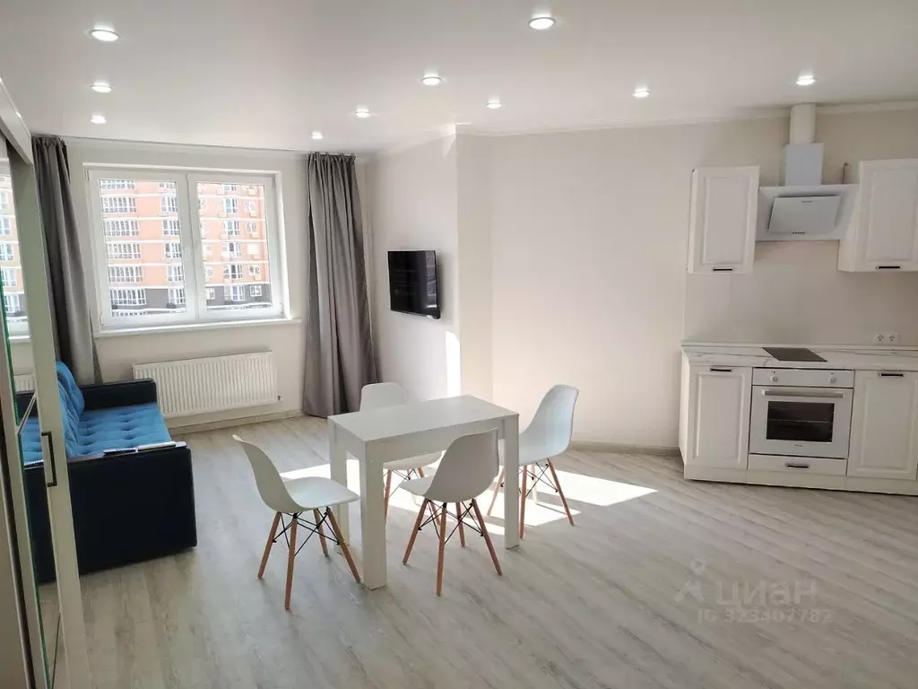 Студия Краснодарский край, Краснодар 2-я Площадка мкр, ул. Ветеранов, ... - Фото 1