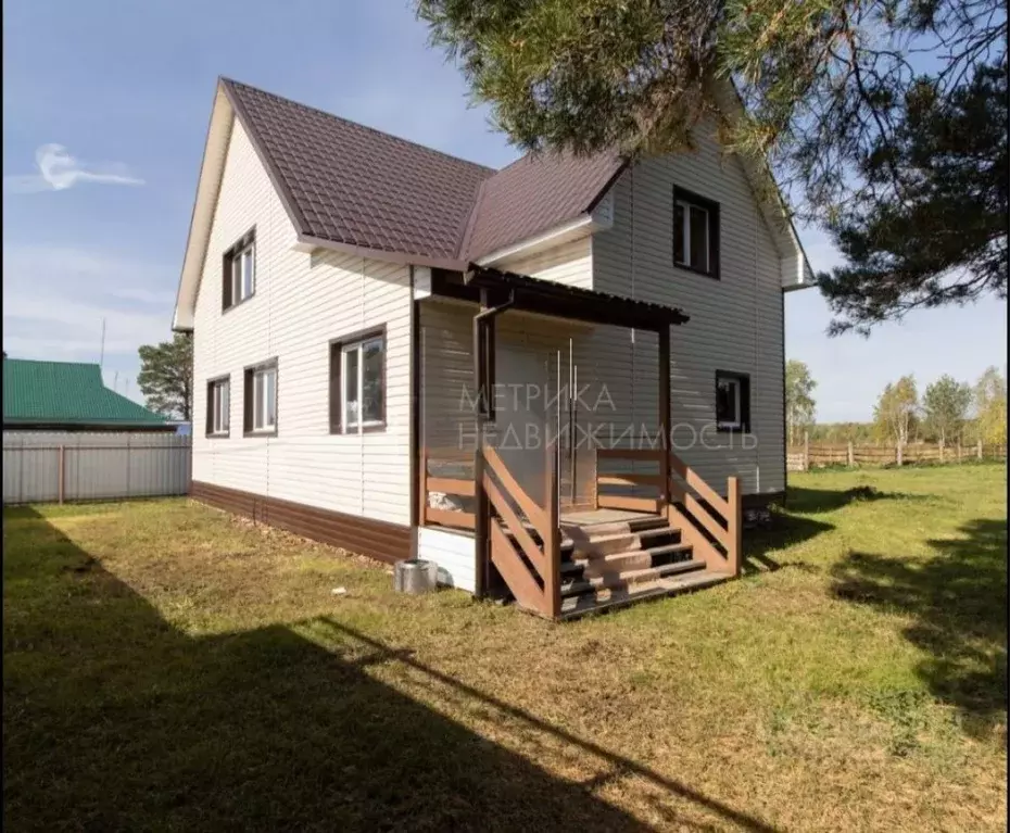 Коттедж в Тюменская область, Ярковский муниципальный округ, д. Мотуши ... - Фото 1