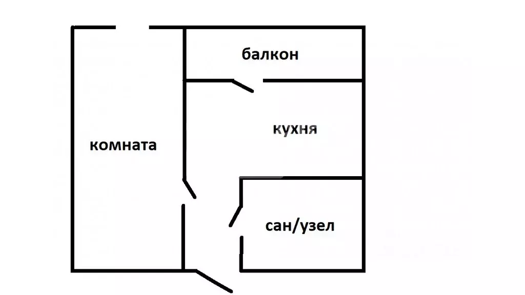 1-к кв. Московская область, Красногорск городской округ, д. Сабурово ... - Фото 1