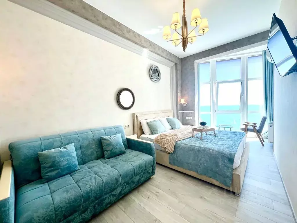 Студия Краснодарский край, Сочи Курортный просп., 95/53 (35.0 м) - Фото 1