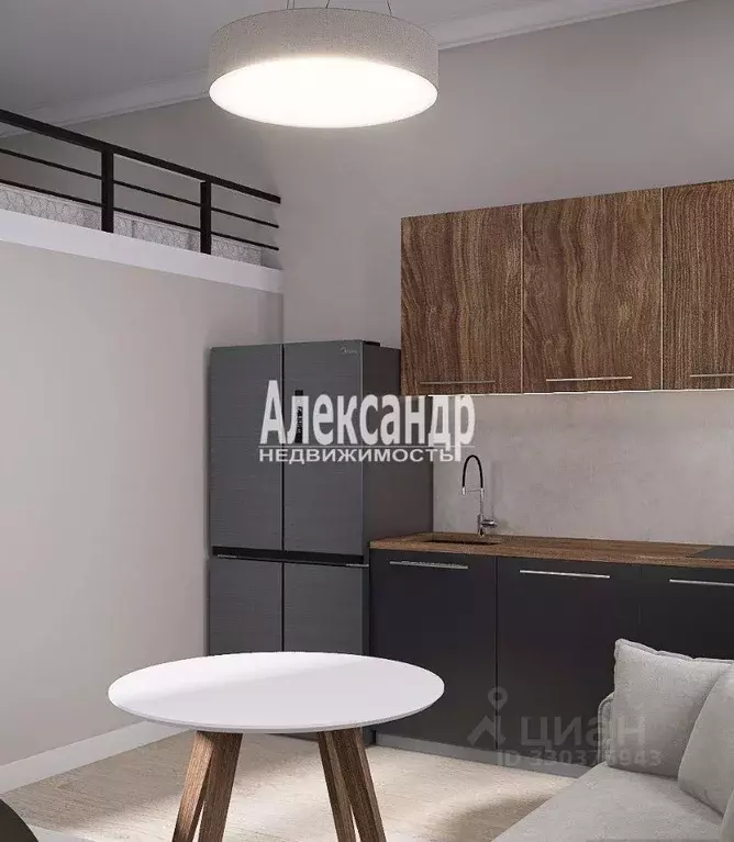 Студия Санкт-Петербург ул. Ломоносова, 22 (29.0 м) - Фото 2