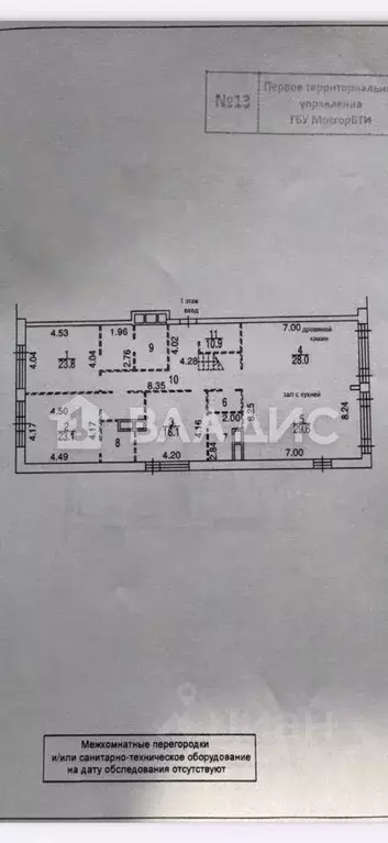 Свободной планировки кв. Москва ул. Усачева, 15А (238.0 м) - Фото 2