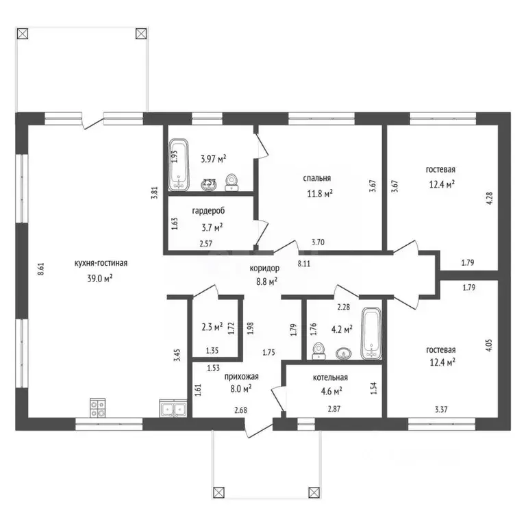 Дом в Тюменская область, Тюмень СОСН Березовое Озеро тер., ул. Южная ... - Фото 1