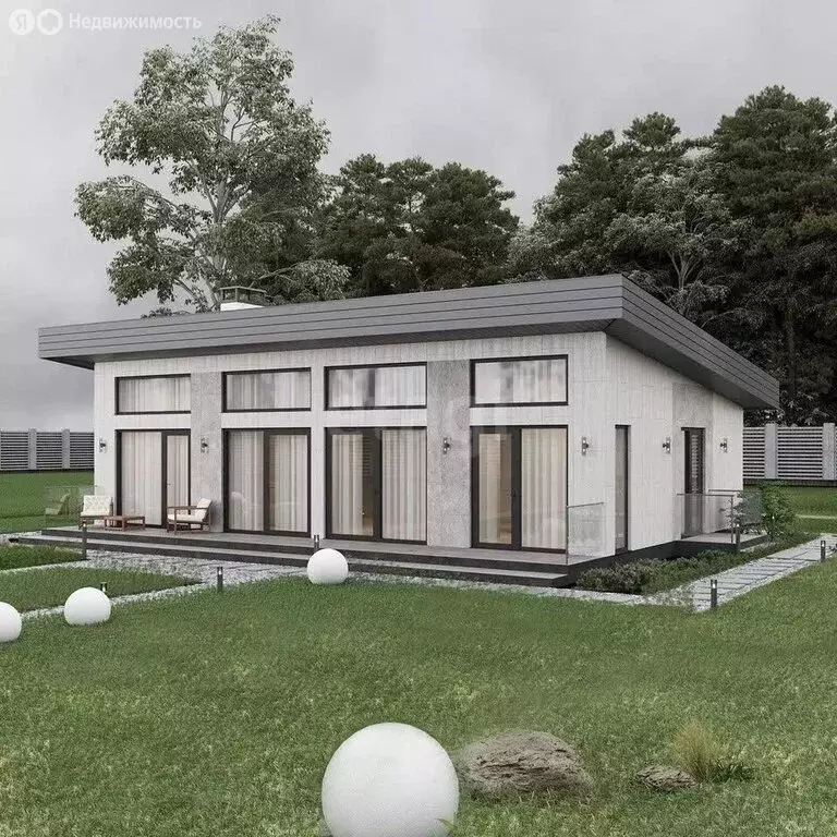 Дом в посёлок Пески, коттеджный посёлок Балтийская ривьера (100 м) - Фото 1