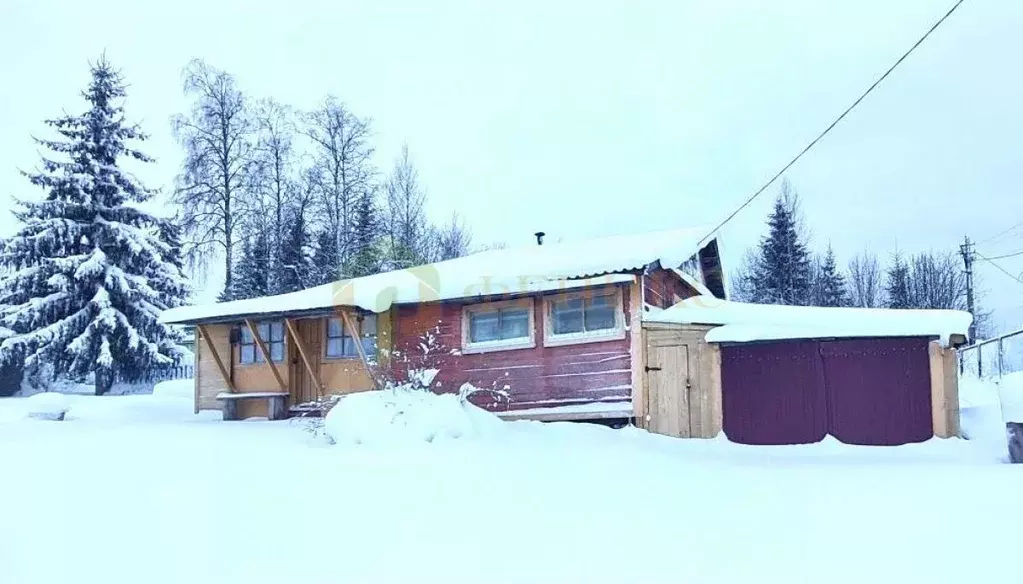 Дом в Ленинградская область, Приозерский район, Сосновское с/пос, ... - Фото 1